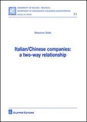 Italian/Chinese companies: a two-way relationship