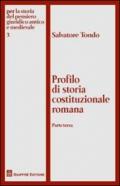 Profilo di storia costituzionale romana: 3