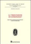 La «presunzione di consonanza». Esecutivo e consiglio nelle Regioni a statuto ordinario