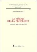 Le forme della proprietà. Studio di diritto comparato