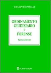 Ordinamento giudiziario e forense