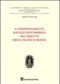 La responsabilità sociale dell'impresa nel diritto dell'Unione Europea