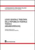 Legge generale tributaria della Repubblica Federale Tedesca (adgabenordnung)