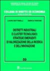 Distretti industriali e cluster tecnologici. Strategie emergenti di valorizzazione della ricerca e dell'innovazione