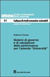 Sistemi di governo e di valutazione della performance per l'azienda «Università»