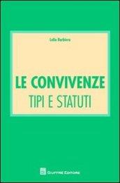 Le convivenze. Tipi e statuti