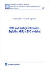 XBRL and strategic information. Exploiting XBRL in BSC modeling