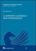 Il rapporto giuridico non patrimoniale