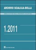 Archivio Scialoja-Bolla (2011). 1.