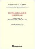 Il fine dell'azione delittuosa. Tesi di laurea di Paolo Emanuele Borsellino. Anno accademico 1961-1962