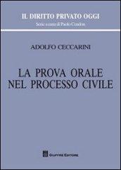 La prova orale nel processo civile