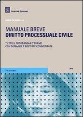 Diritto processuale civile. Manuale breve