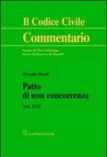 Patto di non concorrenza. Art. 2125