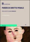 Pareri di diritto penale. Prova scritta esame di avvocato