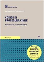 Codice di procedura civile. Annotato con la giurisprudenza