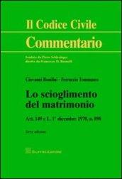 Lo scioglimento del matrimonio