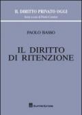 Il diritto di ritenzione