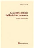La codificazione dell'edictum praetoris. Dogma romanistico