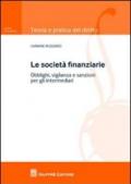 Le società finanziarie. Obblighi, vigilanza e sanzioni per gli intermediari