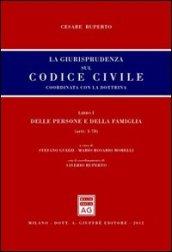 La giurisprudenza sul codice civile. Coordinata con la dottrina. Libro I: Delle persone e della famiglia. Artt. 1-78