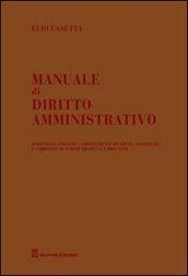 Manuale di diritto amministrativo