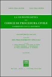 La giurisprudenza sul codice di procedura civile. Coordinata con la dottrina. Aggiornamento 2006-2010: 4