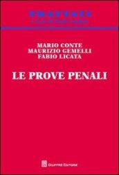 Le prove penali