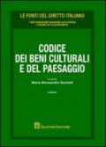 Codice dei beni culturali e del paesaggio