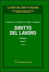 Diritto del lavoro. 4.Il processo