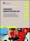 Speciale concorso magistratura 2011