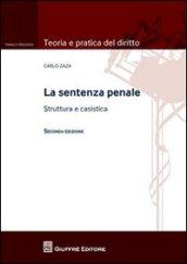 La sentenza penale. Struttura e casistica