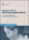 Diritto dell'Unione europea. Manuale breve