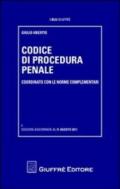 Codice di procedura penale. Coordinato con le norme complementari