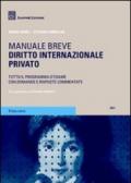 Diritto internazionale privato. Manuale breve. Tutto il programma d'esame con domande e risposte commentate