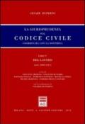 La giurisprudenza sul codice civile. Coordinata con la dottrina. Libro V: Del lavoro. Artt. 2060-2113