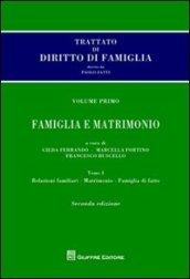 Trattato di diritto di famiglia. 1.Famiglia e matrimonio