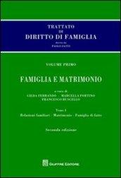 Trattato di diritto di famiglia. 1.Famiglia e matrimonio