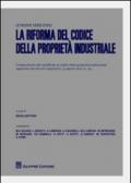 La riforma del codice della proprietà industriale