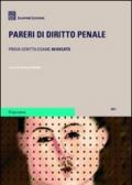 Pareri di diritto penale. Prova scritta esame di avvocato