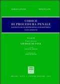 Codice di procedura penale. Rassegna di giurisprudenza e di dottrina: 11