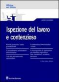 Ispezione del lavoro e contenzioso