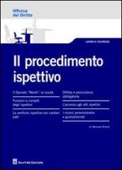 Il procedimento ispettivo