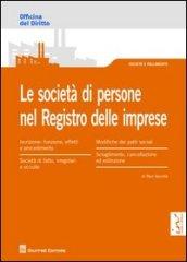 Le società di persone nel registro delle imprese