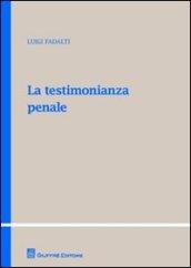 La testimonianza penale