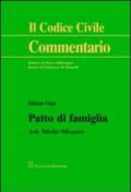 Patto di famiglia. Artt. 768 bis-768 octies