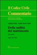Della nullità del matrimonio. Artt. 117-123