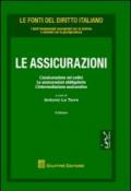 Le assicurazioni. L'assicurazione nei codici. Le assicurazioni obbligatorie e l'intermediazione assicurativa