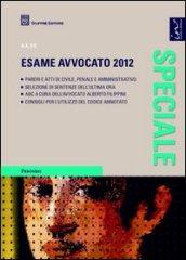 Speciale esame avvocato 2012