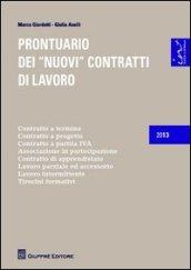 Prontuario dei «nuovi» contratti di lavoro