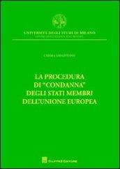 La procedura di «condanna» degli Stati membri dell'Unione europea